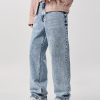 9911 Men's 12 OZ Vintage Salt Wash Relaxed Straight Jeans