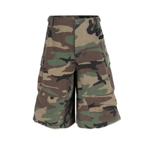 1787749307730214.jpg 8494 Men's 9.8 OZ 100% Cotton Baggy Military Ripstop Camo Cargo Cropped Capri Pants