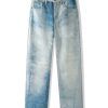 6682 Men's 11.8 OZ 3D Digital Printing Slim Fit Straight Jeans