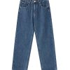 6823 Men's 11.8 OZ Cleanfit Stone Wash Relaxed Straight Jeans