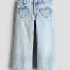 1789051473476810.jpg HMKD019 Loose-Fit Wide-Leg Jeans Cotton 100% 2-8