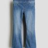 HMKD020  Superstretch Flared Leg Jeans  Cotton 64%, Polyester 34%, Spandex 2%   2-8