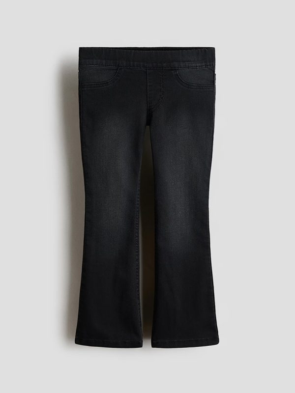 HMKD020  Superstretch Flared Leg Jeans  Cotton 64%, Polyester 34%, Spandex 2%   2-8