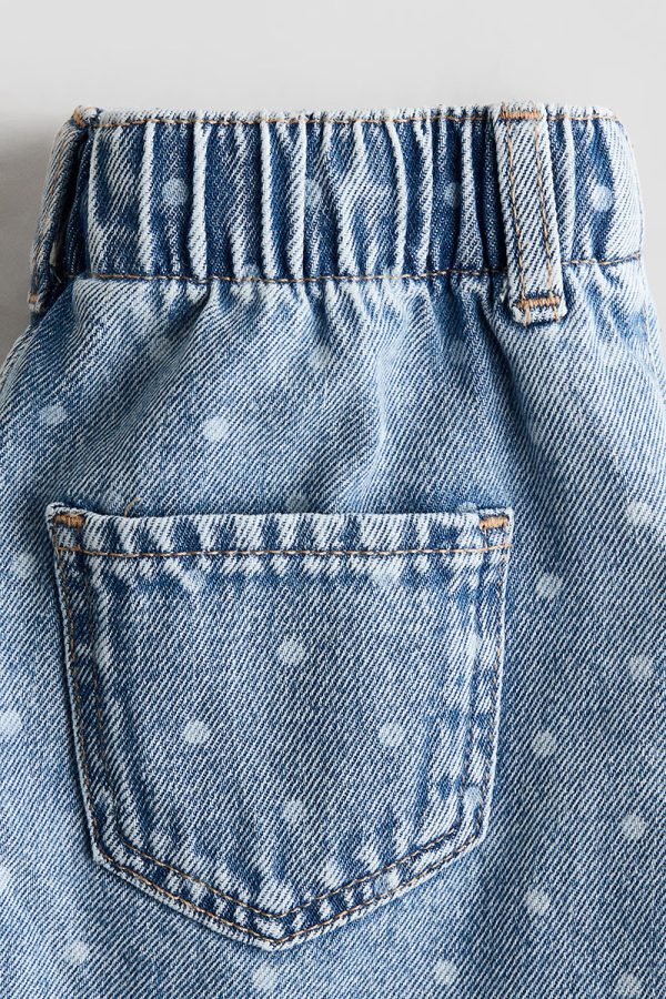 HMKD027  A-Line Denim Skirt  Cotton 100%  2-8