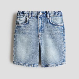 1789054554886929.jpg HMKD028 Relaxed-Fit Denim Shorts Cotton 99%, Spandex 1% 2-8