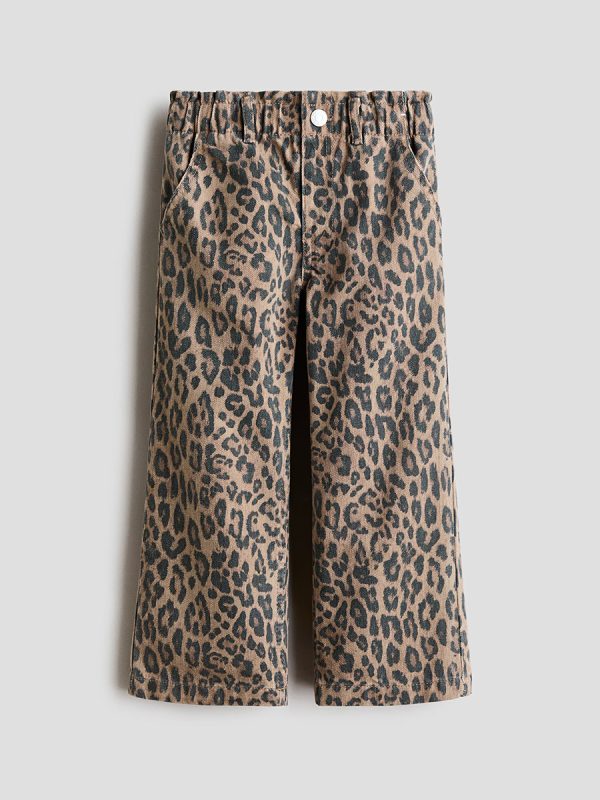 HMKD033  Wide-Leg Loose-Fit Jeans  Cotton 100%  2-8