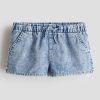 HMKD034  Denim Shorts  ShellCotton 78%, Polyester 22%  Pocket lining  Polyester 65%, Cotton 35%  2-8