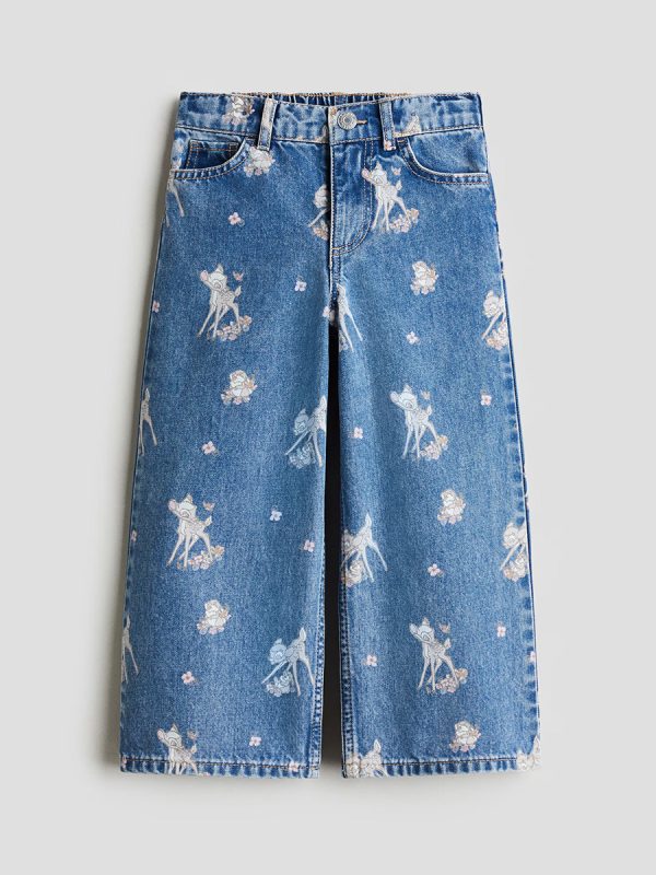HMKD082  Printed Denim Jacket  Cotton 100%  2-8