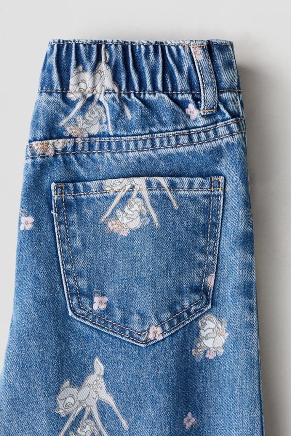 HMKD082  Printed Denim Jacket  Cotton 100%  2-8