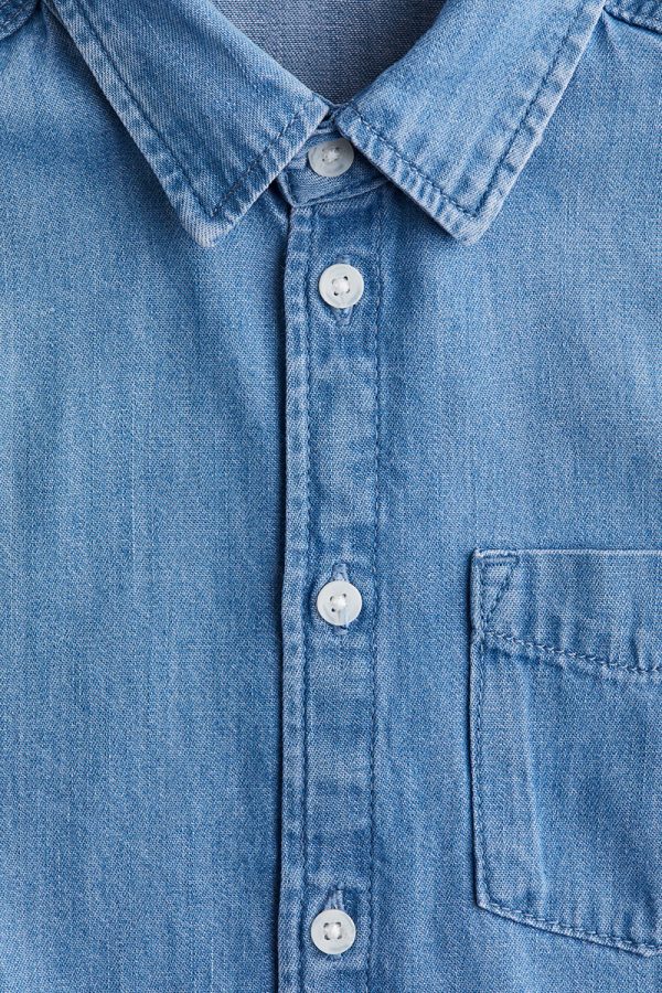 HMKD051  Cotton Denim Shirt  Cotton 100%  2-8