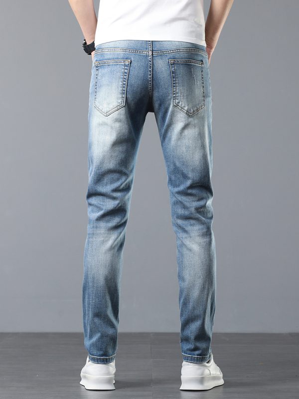 1789718086305034.jpg 5107 Men's 10.8 OZ Vintage Destroyed Wash Ripped Distressed Skinny Jeans