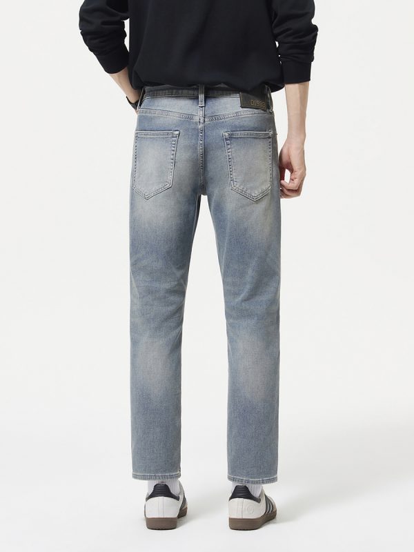 5001  Men's 10.8 OZ Stretch Slim Straight 9/10 Ankle Length Jeans