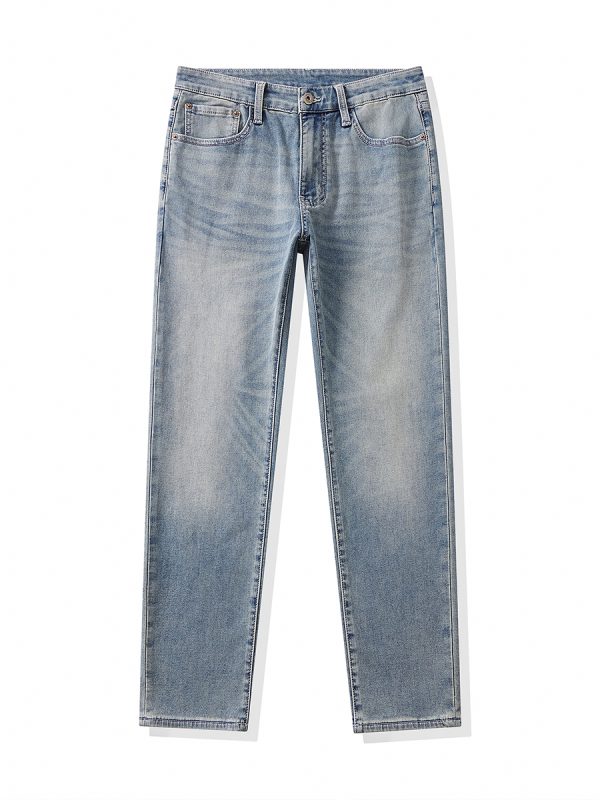5001  Men's 10.8 OZ Stretch Slim Straight 9/10 Ankle Length Jeans