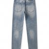 5001  Men's 10.8 OZ Stretch Slim Straight 9/10 Ankle Length Jeans